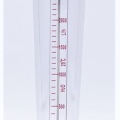 Rotameter (flowmeter) Plastic - Glued Joint | 0.25~2.5 m3/h, female thread BSP 3/4"