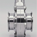 Stainless steel butterfly valves, CLAMP type C-C DN80(K106)