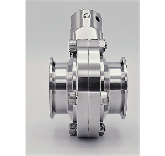 Stainless steel butterfly valves, CLAMP type C-C DN80(K106)