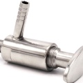 Stainless steel sampling valve, threaded 1/4"