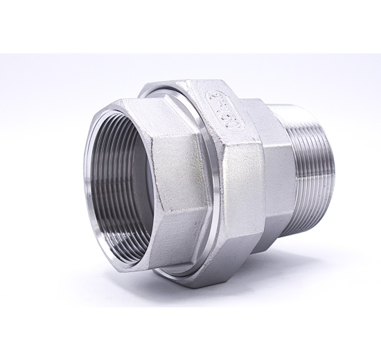 Stainless Steel Union Thread, / flat seal / type 316 | 2"