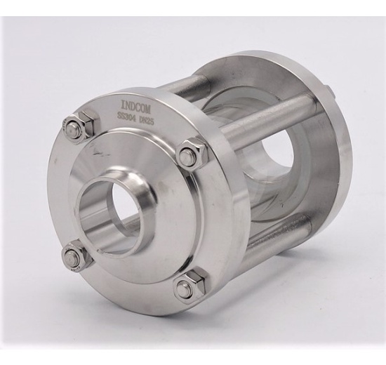 Straight Sight Glass, welded S-S, type B | DN25 (28x1.5mm)