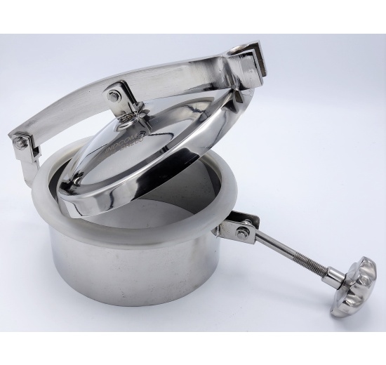 Non- Pressurized manhole, welded, stainless steel