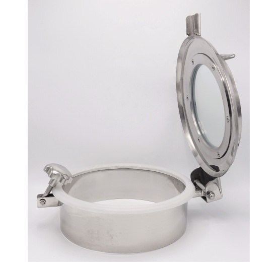 Spare gasket for non-pressure manhole with sight glass |silicone DN400