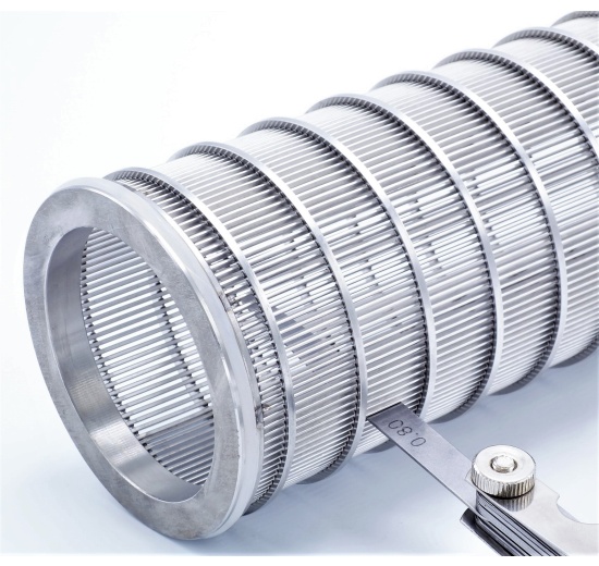 Filtration slotted sieve 0,8 mm for filter DN65