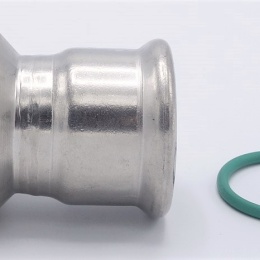 Pressing Reducer Stainless Steel / internal thread (threaded adapter) |35 mm_1 1/4"