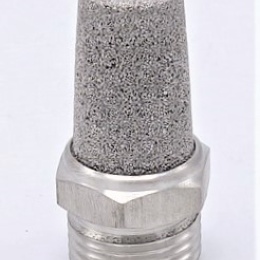 Stainless steel silencer 1/4”