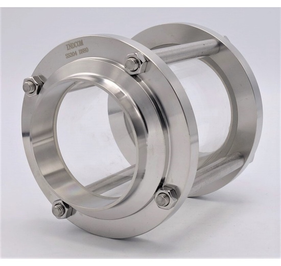 Straight sight glass, welded S-S, type B | DN80 (85x2mm)