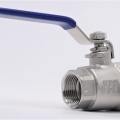 Stainless steel ball valve with full bore, two- piece 3/4”