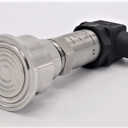 Relative pressure transmitter with separating membrane DN50