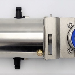 Pneumatically Operated Butterfly Valve, Threaded, type G-G | DN40