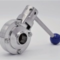 Stainless steel butterfly valve, welded type S-S DN25