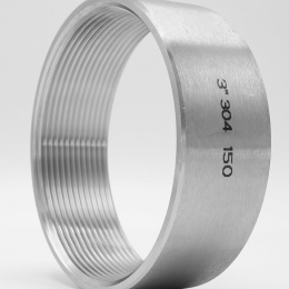 Threaded Reducer short, type 334 3", stainless steel fittings