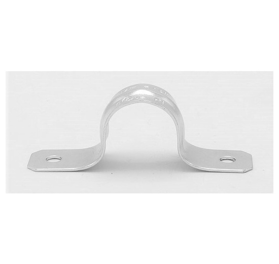 2 Hole Galvanized Pipe Clamp 3/4”
