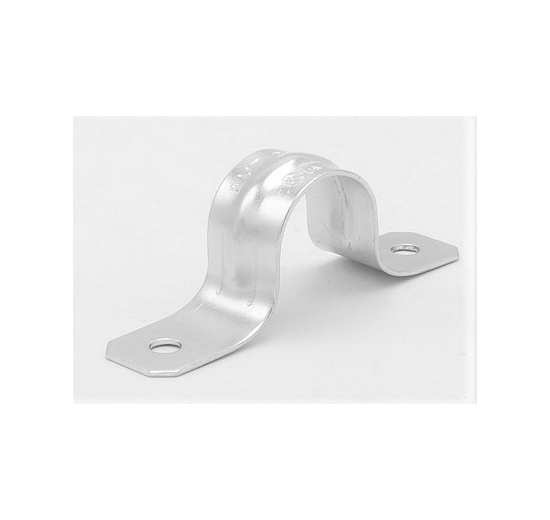 2 Hole Galvanized Pipe Clamp 3/4”