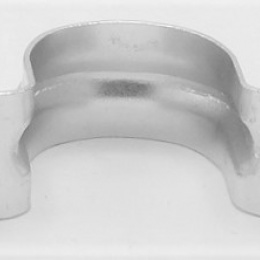 2 Hole Galvanized Pipe Clamp