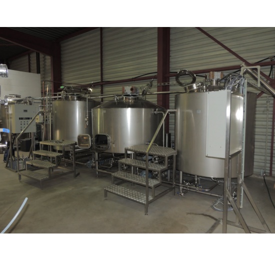 20HL brewing house, INDCOM Turn & Key breweries