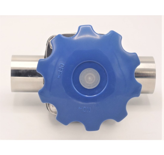 Diaphragm valve, welded S-S, EPDM DN50