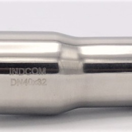 Concentric reducer, welding, long DN 40/32, stainless steel fittings