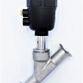 Pneumatically Operated Valve With A Slant Seat-45° CLAMP DN25
