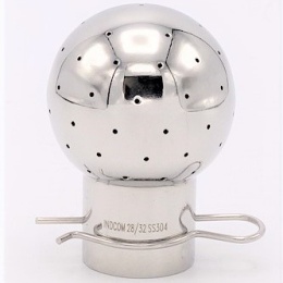 Fixed Cleaning Ball, on Split Pin | 28.2/32 mm, ball diameter 53 mm