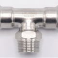 T Piece, Press Fittings F/M (external thread) /F