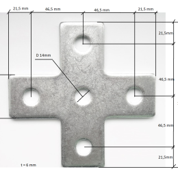 Galvanized Beam Connector (Girder)