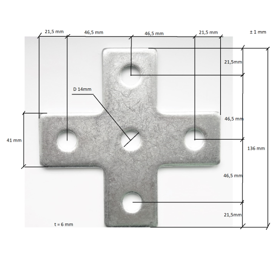 Galvanized Beam Connector (Girder)