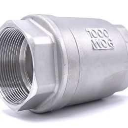 Stainless steel check valve G - thread type - direct