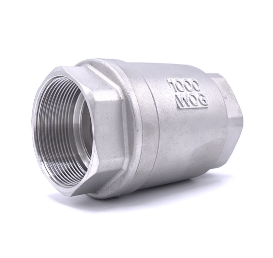 Stainless steel check valve G - thread type - direct