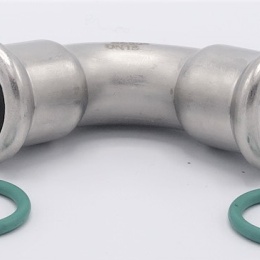 Elbow 90°, Press Fittings, F/F 18 mm