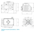 electric servo motor dimensions
