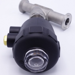 Pneumatically-operated Valves, Angle Seat - 45° CLAMP DIN 32676 (34 mm)