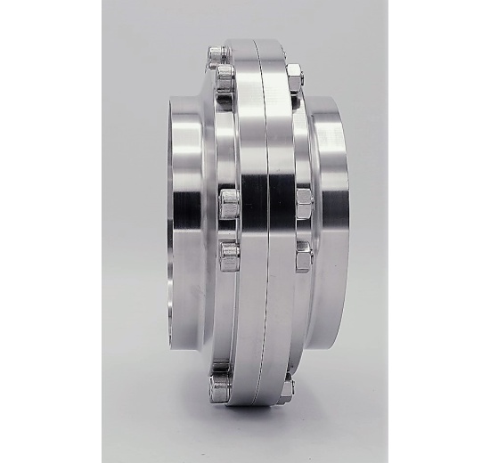 DN125 Stainless Steel Butterfly Valve, Welded, type S-S