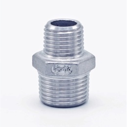 Threaded Reducer Hex M/M / Nipple Reduced / Type 341 3/8"x1/4"