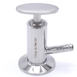 Stainless steel sampling valve CLAMP  Stainless steel valves and fittings Food and Beverage Applicat