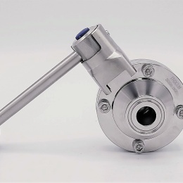 Stainless steel butterfly valves, CLAMP type C-C DN20(K34)