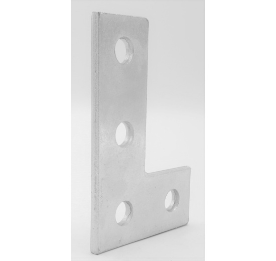 L-shaped beam coupling galvanized, anchor and mounting system