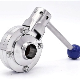 Nerezová klapka přímá (motýlová), navařovací, typ S-S Indcom