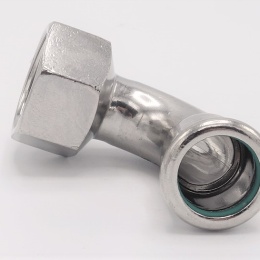 Elbow 90°, Press Fittings F/internal thread 18 mm_1/2"
