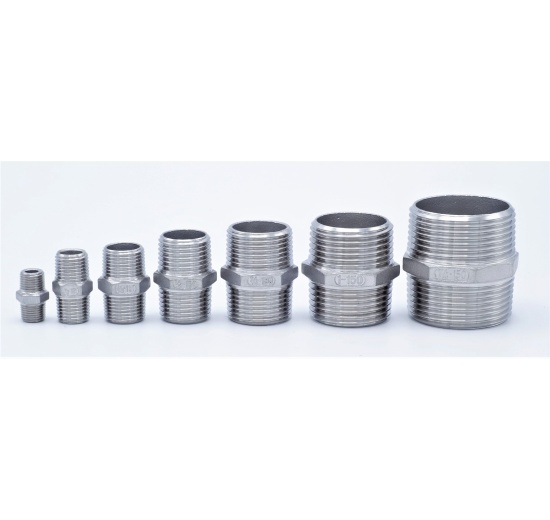 Barrel Nipple With Hexagon / type 340