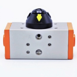 Pneumatic drive, double acting