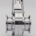 Stainless steel butterfly valves, CLAMP type C-C DN32 (collar 50.5mm)
