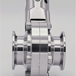 Stainless steel butterfly valves, CLAMP type C-C DN32 (collar 50.5mm)