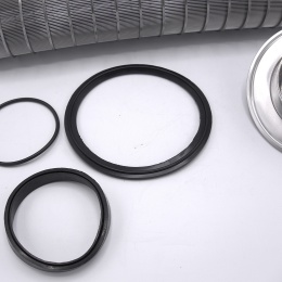 Náhradní těsnění víka trubkového rohového filtru DN65, EPDM