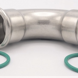 Elbow 90°, Press Fittings, F/F 42 mm