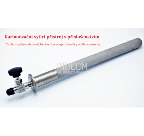 Carbonating Titanium Candle / CLAMP connection 50.5