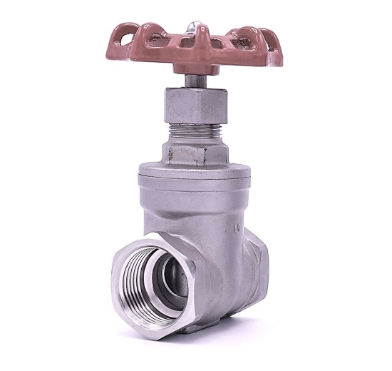 Stainless steel gate valve 1”