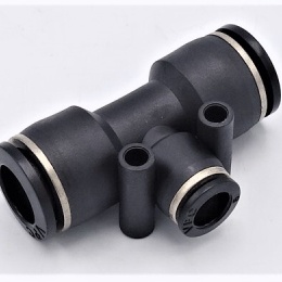 Reduced T-piece Coupling DN 8-6mm, plastic, pneumatics air fittings