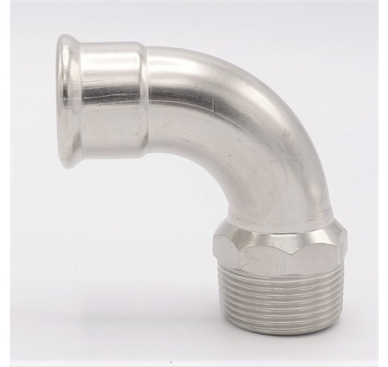 Elbow 90°, Press Fittings, F/external thread | 35 mm_1 1/4"